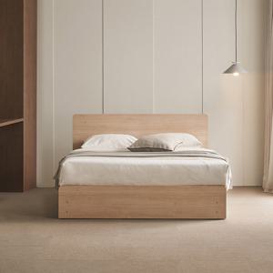 [에몬스]플랫온 LED 호텔 수납침대 Q (매트 별도)