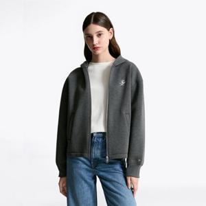 [타미힐피거(여성)]인터록 후드집업 T22F7TJC061WT1