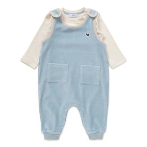 블루독베이비 10 25FW겨울신상 (BL)SOFT골벨로아 SET 우주복 (45C70675011)