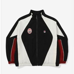 휠라 남여공용 모터코어 컬러블럭 바람막이 FS2JKF3S01F_BLK