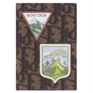 디올 버티컬 2단 카드 지갑 2ESCH138DJP_H762