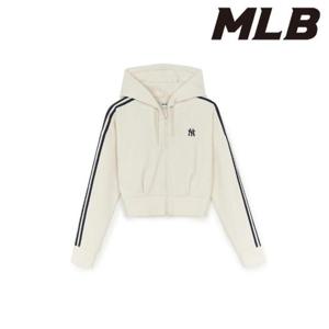 MLB (3FTRB1356-50CRS) 여성 베이직 벨벳 후드집업