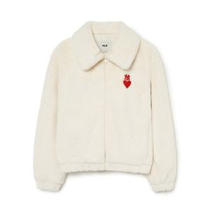MLB자켓 PQJ 3FFDH0136-50CRD 여성 하트 크롭 에코퍼 점퍼 뉴욕양키스