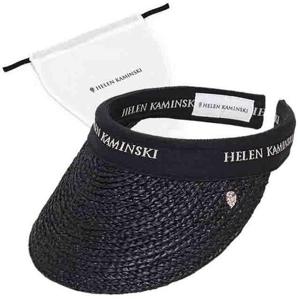 25SS 헬렌카민스키 마리나 라피아 썬바이저 차콜 블랙 HAT50318