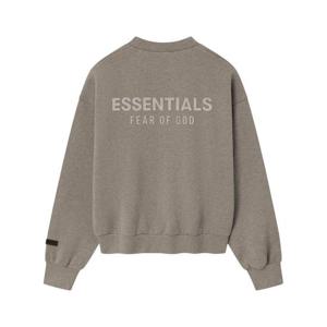 25FW 피어오브갓 에센셜 클래식핏 플리스 로고 맨투맨 192SP252043F