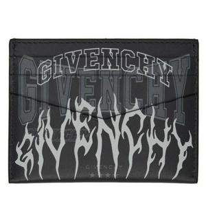 지방시 멀티로고 가죽 카드지갑 차콜 블랙 BK6099K1P1 028