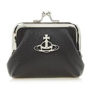 [비비안 웨스트우드] 여성 그레인 레더 미니 프레임 코인 52010004 L001J N401