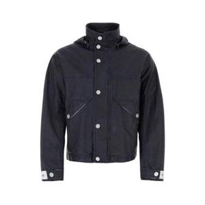 [프렌치샵/국내배송]스톤아일랜드 백로고 마리나 린넨 후드 자켓 8015418X1 V0027