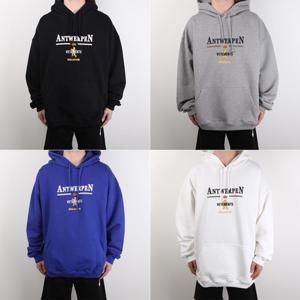 21SS 베트멍 앤트워프 로고 후드 4COLOR UE51TR440