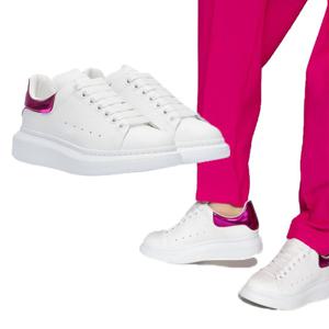 (럭스엘리스)알렉산더맥퀸 오버솔 메탈릭 핑크탭676702 WICGG 9993