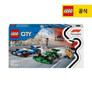 레고 시티 60474 VCARB와 Sauber 레이스 카가 있는 F1  그리드 [레고공식]