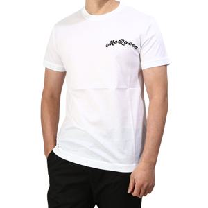 21SS 알렉산더맥퀸 자수 로고 반팔 티셔츠 624180 QQX01 9000