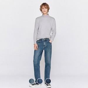 [지오다노]남성 스탠다드 슬림핏 기모 데님 팬츠 청바지 115946/01115946