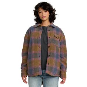 [퀵실버] 루카 여성 BIRDIE II 셰르파 셔츠 자켓  VF31JK028_SNB