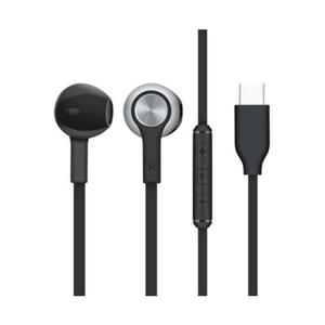 (자이온) C타입 플랫케이블 이어폰 블랙 ZE-S50C (1개) 부품 소모품 자재 파츠