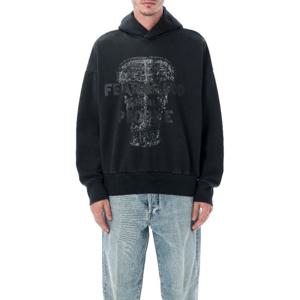 피어오브갓 그래픽 프린트 풀오버 후드 티셔츠 FG25FW1212108BH