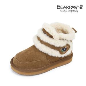 [베어파우(슈즈)]LANI 아동 겨울 찍찍이 방한 어그부츠 히코리 K2716002QD-K