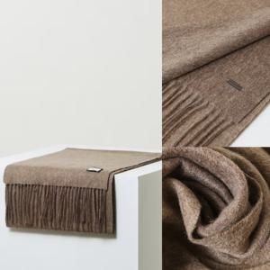 [헤지스ACC] 베이지 멜란지 캐시미어 머플러 HJMU5F703I2