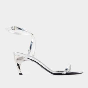 알렉산더맥퀸 씰 힐 앵클 스트랩 샌들 781354W4WG1 8100