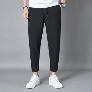 남성 2여름 가벼운밴딩 7부 팬츠 ISPA75 트레이닝바지