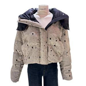 [에이지도르]밑단 스트링 모던 패딩 점퍼 ALFIWIJ109