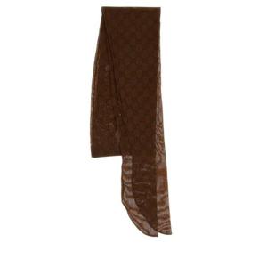 구찌 프린티드 스트레치 나일론 타이즈 8497203GAN9 2500 Brown