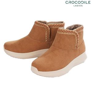 [크로커다일 레이디]스웨이드 웨빙포인트 방한 부츠 CLDWS1207