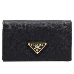25SS 프라다 사피아노 명함 카드지갑 블랙 1MC122 QHH F0002