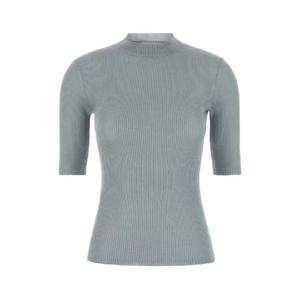 MIU MIU Powder blue silk top MMR458SOOO18BQ F0M10