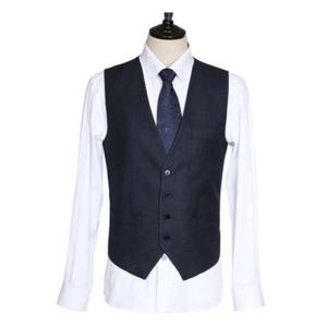 네이비 정장조끼