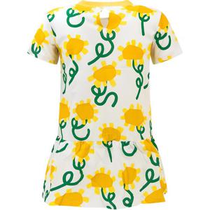 스텔라맥카트니    여아 선플라워 프린트 티셔츠 드레스 TU1A21 Z1638 101MC (6-10)