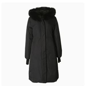 [엠씨]여우털후드롱패딩M54D071