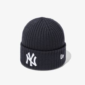 뉴에라 MLB 뉴욕 양키스 립 커프 비니 차콜 14881420