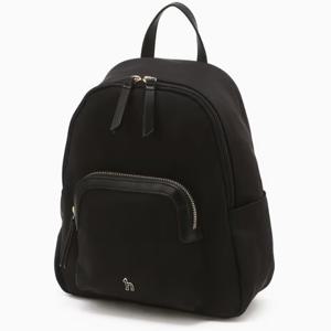 [헤지스ACC] 블랙 단색 나일론 미니 백팩 HIWA6E452BK