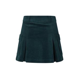 헤지스 골프 여성 25FW 그린 여성 코듀로이 미니스커트 HWSK5D712E3