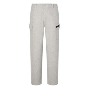 헤지스 골프 25FW 그레이 남성 카고 포켓 테이퍼드 기모 팬츠 HUPA5D718G2