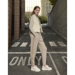 헤지스 골프 여성 25FW 베이지 여성 스웨터 조거 팬츠 HWPA5D712I1