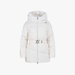 [스파이더] 여성 미드 기장 다운 점퍼 SPKWCNDJ354WWHT