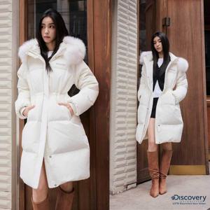 디스커버리 패딩 25FW 여성 켈리 구스다운 롱패딩 DWDJ9A056CRS GPDJ