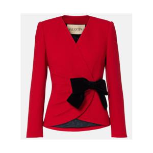 발렌티노 리본 디테일 버진 울 재킷 P01090177