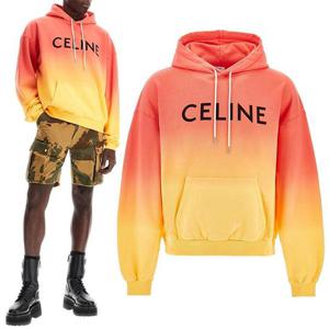 24SS 셀린느 로고 후드 티셔츠 2Y321658Y 20BD