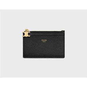 [피엘부티크]셀린느 트리옹프 참 지퍼 카드지갑 10M083FVO