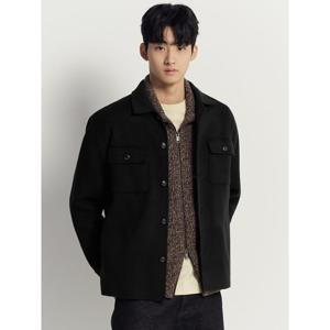 [빈폴멘] 핸드메이드 아우터형 셔츠  블랙 (BC5Y64C835)