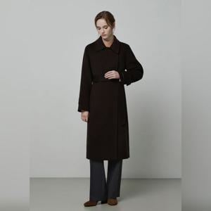잇미샤 더블 브레스티드 핸드메이드 캐시미어 코트 ITPBHHC830