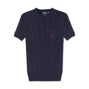 [꼬르소밀라노] 폴로랄프로렌 여성 포니 로고 자수 블루 반팔티 211895379 010