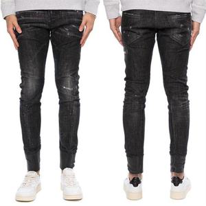 디스퀘어드2 남성 코팅 섹시 트위스트진 청바지 S71LB1086