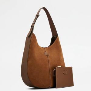 토즈 가방 호보백 스몰 DI 스웨이드 브라운 25SS 여성 XBWDBSR9200P 국내배송