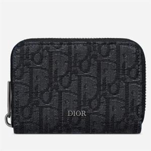 디올 옴므 지퍼 카드 지갑 2ESBC316YSE_H03E