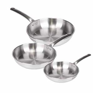 키친아트 프리미오S 스텐 IH 후라이팬3종20+24+28