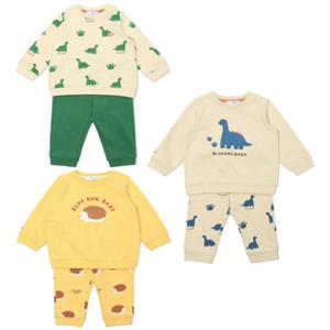 [HP블루독베이비]24FW이월상품 다이노.고슴도치상하세트3종택1(44A7067202.06.07)